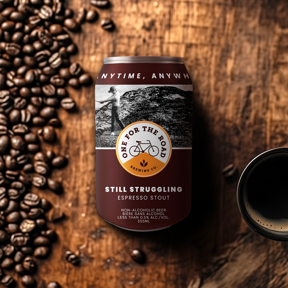 Still Struggling Espresso Stout - NA Beer - One For The Road Brewing