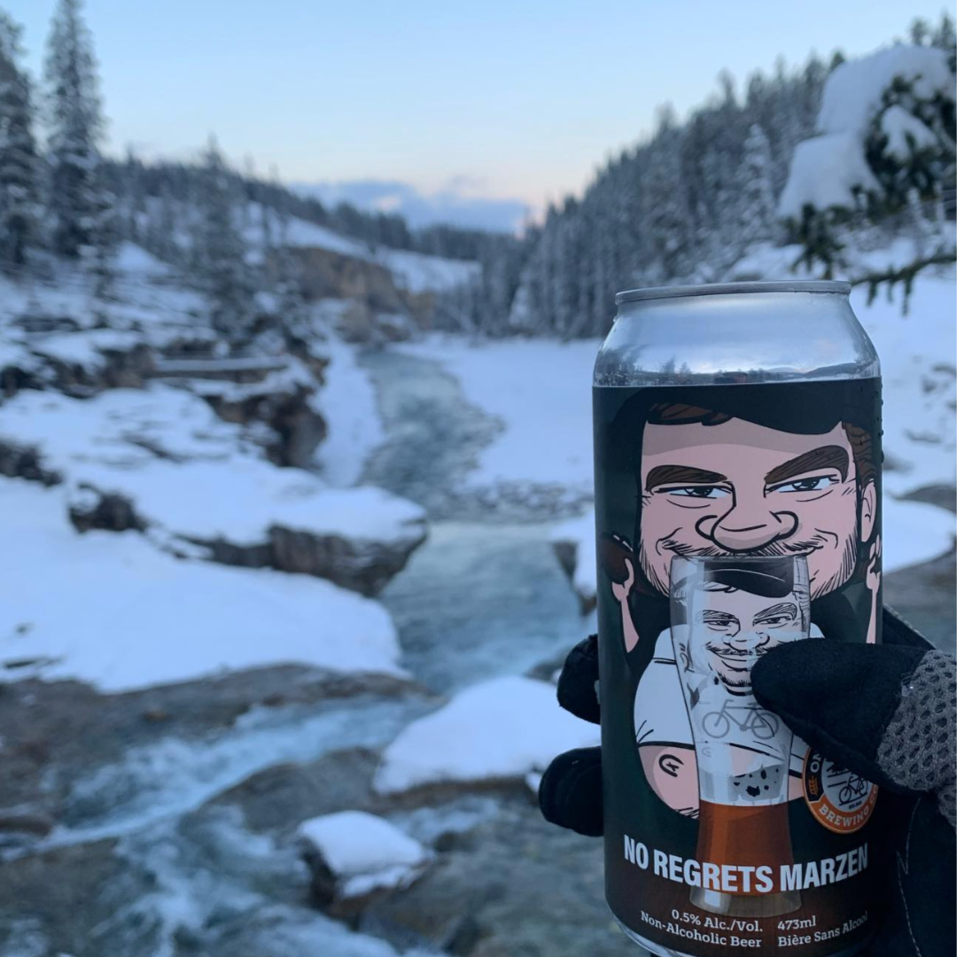 No Regrets Marzen Non Alcoholic Beer One For The Road Brewing