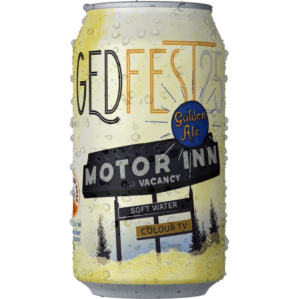 GEDfest 2025 Motor Inn Golden Ale