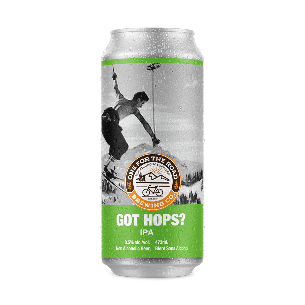Got Hops IPA Can, 473ml. 0.5% alc./vol. Non Alcoholic Beer 